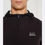 Толстовка узкого кроя Ea7, черный - фото 2