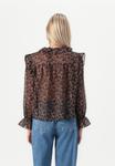 Блуза Vero Moda VMPETRA , Chocolate Torte/Dark Brown - фото 3