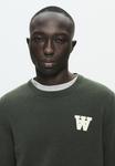 Джемпер WW TAY CRE LOGO PULLOVER  DOUBLE A BY W.W., темно-зеленый - фото 3