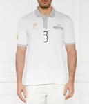 Поло La Martina Regular Fit stretch, белый - фото