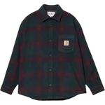 Куртка Plaid Pocket Shirt Carhartt WIP, черный - фото