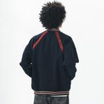 Бейсбольная куртка унисекс 714STREET, Хизер Грей - фото 11