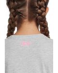 Футболка Under Armour Kids Stacked Logo Tee, цвет Mod Grey - фото 3