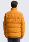 Куртка TOM TAILOR PUFFER AUS WASSERABWEISENDEM, Peanut Butter Brown/Mustard Yellow - фото 3