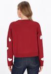 Джемпер myMo Jumper, Wine Red/Dark Red - фото 3