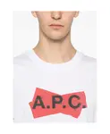 Футболка A.P.C., белый - фото 3