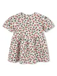 Расклешенное платье Kenzo Kids, белый - фото 2