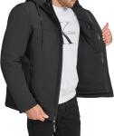 Мужская повседневная куртка Calvin Klein Essential с капюшоном, Black - фото 8