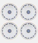 Набор Marino из 4 фарфоровых суповых тарелок Bitossi, Multicolor - фото