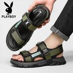Пляжные сандалии мужские Playboy, черный - фото 2