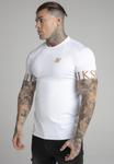 Футболка SIKSILK TECH, White - фото
