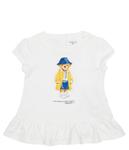 Блузка Polo Ralph Lauren Regular Fit, белый - фото