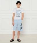Шорты Regular fit Karl Lagerfeld Kids, синий - фото 2