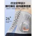 Бандаж для спины polyester, nylon фитнес, бег взрослые защитный LINING, белый - фото 7