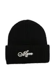 Шапочка с логотипом MSGM Kids, черный - фото
