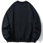 Свитшерт унисекс SESAME STREET, черный[Круглый вырез с флисовой подкладкой] - фото 3