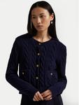 Кардиган regular fit 211978312501 Polo Ralph Lauren, синий - фото