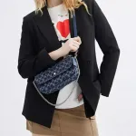 COACH Барсетка из ткани с клапаном - фото 9