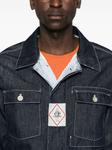C.P. Company джинсовая куртка с нашивкой-логотипом, синий - фото 5