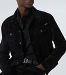 Бархатная куртка Tom Ford, Black - фото 5