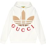 Толстовка женская Adidas X Gucci, белый - фото