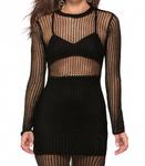 Платье Farren в черном цвете NBD - фото 3