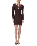 Платье Табиты Hervé Léger, коричневый - фото