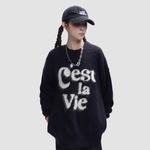 Свитер унисекс BABUGGE, синий белый - фото 8