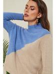 Пуловер Joséfine Pullover, цвет Hellblau/Beige - фото 4