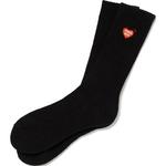 Носки до середины икры Унисекс 1 упаковка HUMAN MADE, 1 упаковка (Черный) - фото