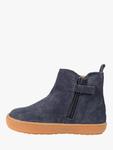 Детские сапоги Sam из замши ToeZone, Navy - фото 2