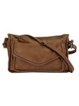 Сумка через плечо Cluty, коричневый - фото