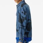 Куртка мужская темно-синяя Kenzo, синий - фото 4