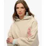 Худи Superdry Outdoor Oversized, бежевый - фото 3