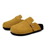 Сабо с закрытым носком унисекс New Korea, желтый - фото 43