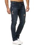 Джинсы RESLAD Jeans Destroyed Stretch Denim, темно-синий - фото 3