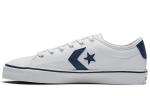 Кеды Converse Star Replay Leather 'White Navy' - фото