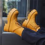 ZHENRAN Белые ботинки Martin Boots мужские, цвет White - фото 12