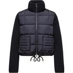 Квадратный стеганый кардиган на молнии Moncler, синий - фото