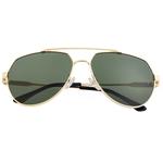 Поляризованные солнцезащитные очки Costa Sixty One, золотой/черный - фото 2