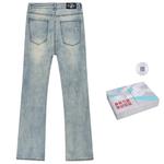 Джинсы унисекс Xinyinsu, черный - фото 4