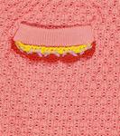 Хлопковая мини-юбка с вышивкой Moschino, розовый - фото 2