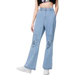 LiNing Джинсы женские светло-голубые - фото 4