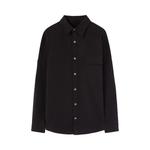 Рубашка Palm Angels Classic Logo Overshirt, Black - фото