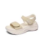 Женские пляжные сандалии Golden Silk Rabbit, бежевые - фото 4