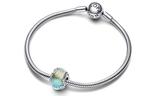 Pandora 925 Sterling Silver Beads Women's Blue - фото 7