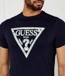 Футболки Slim fit Guess Jeans, синий - фото 4