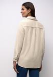 Блуза Street One Button-down blouse, Beige - фото 2