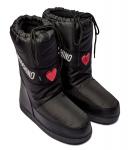 Зимние сапоги Love Moschino, черный - фото 3