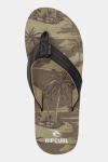 Шлепки Rip Curl, зеленый - фото 4